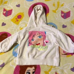 (Zara) Little Girl’s Anime hoodie